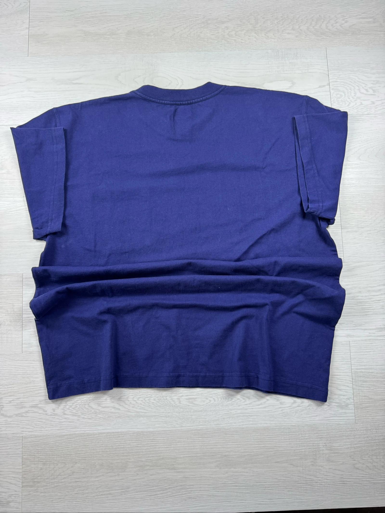 Dickies Pocket T-Shirt Blue Heavyweight Cotton Workwear Size L – photo 8